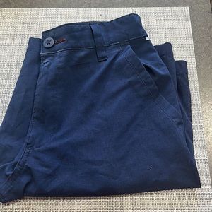 Navy blue boys golf shorts size 10/12
